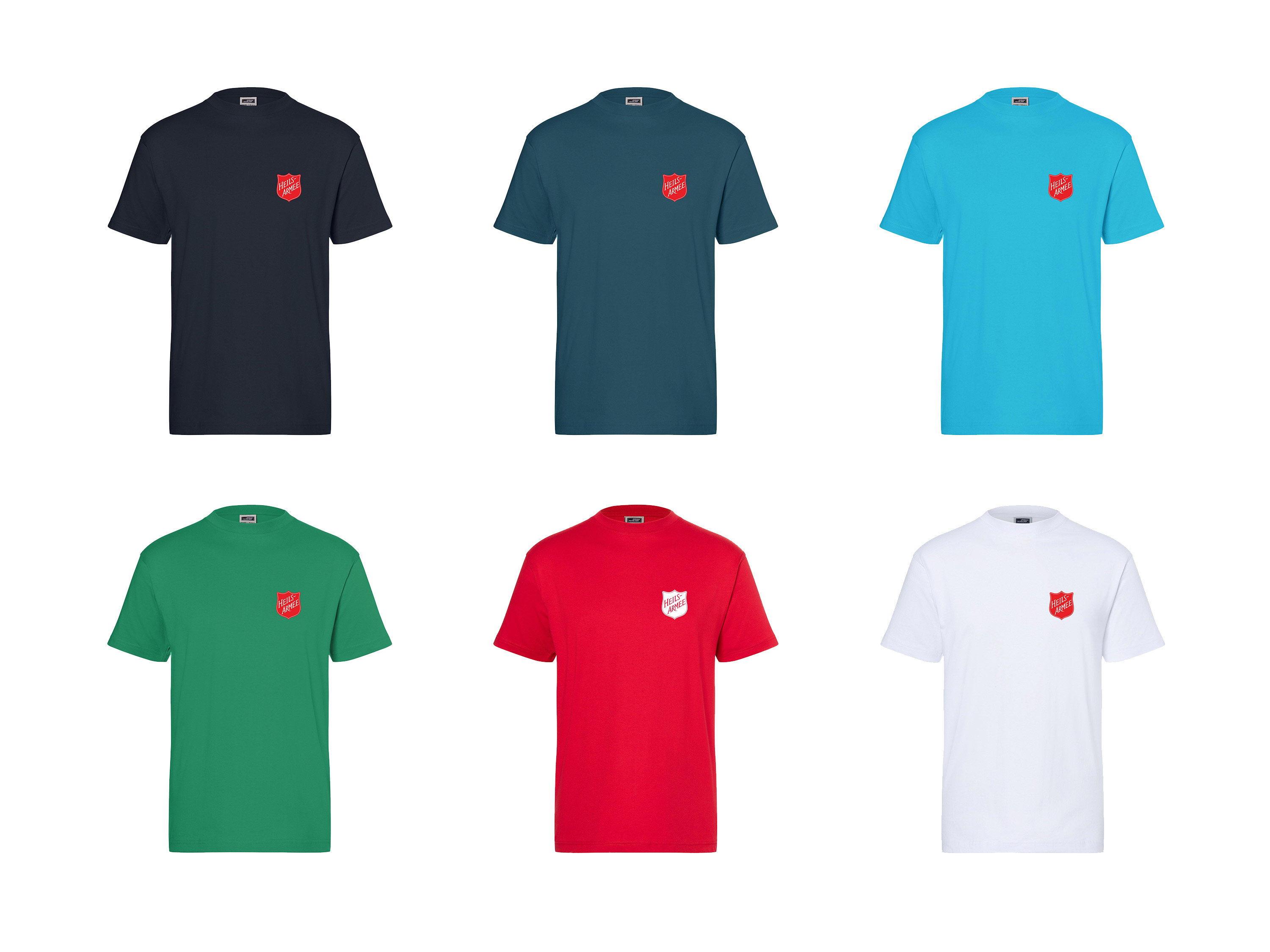 Rundhals T-Shirt Herren Regular Fit JN002