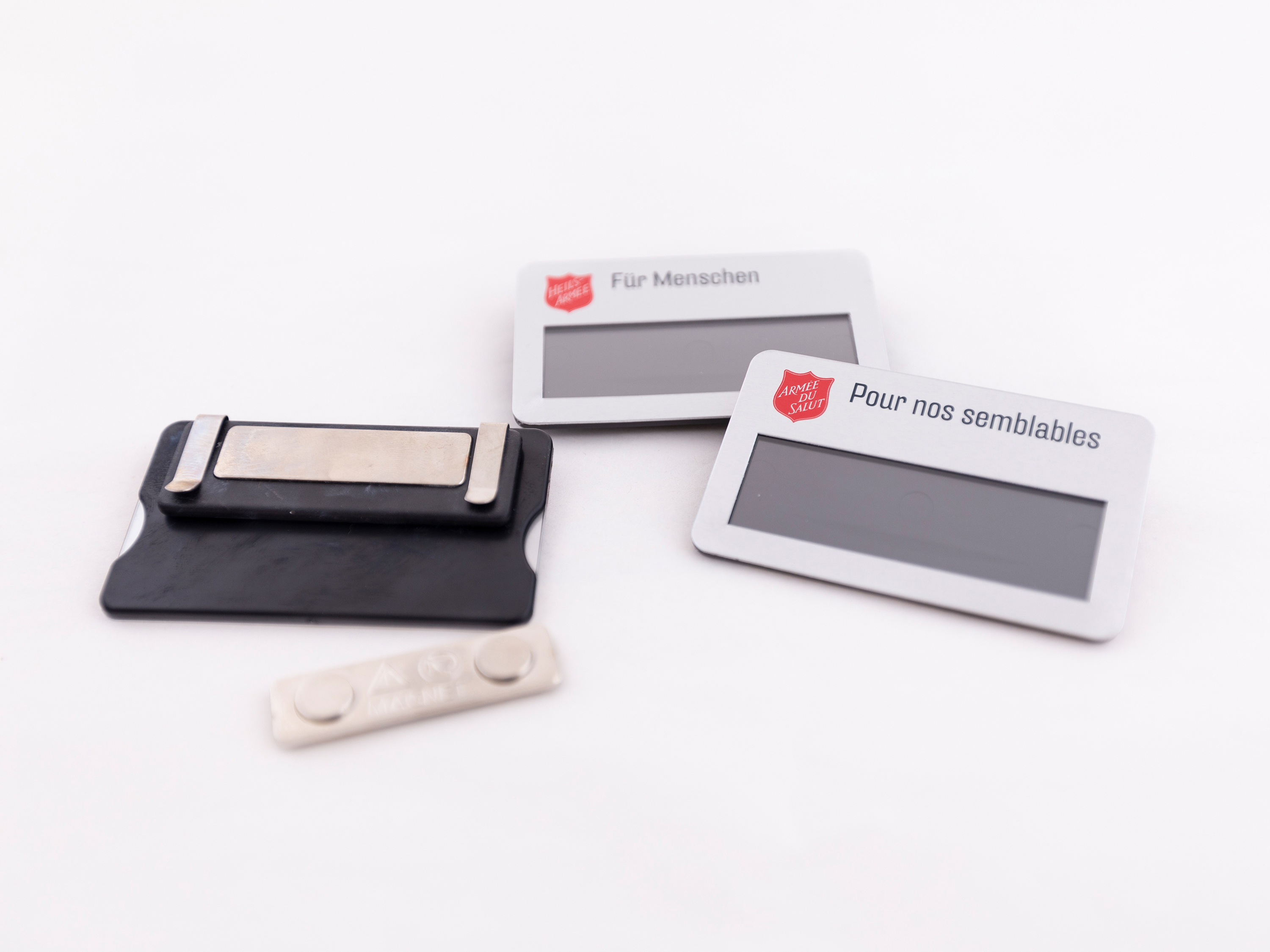 Heilsarmee Namensschild