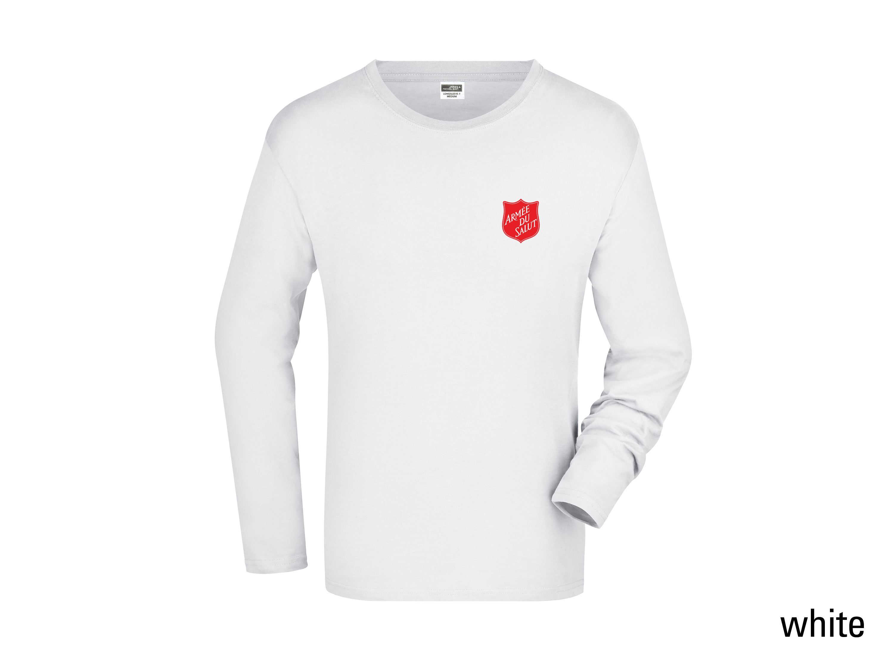 Rundhalsshirt langarm