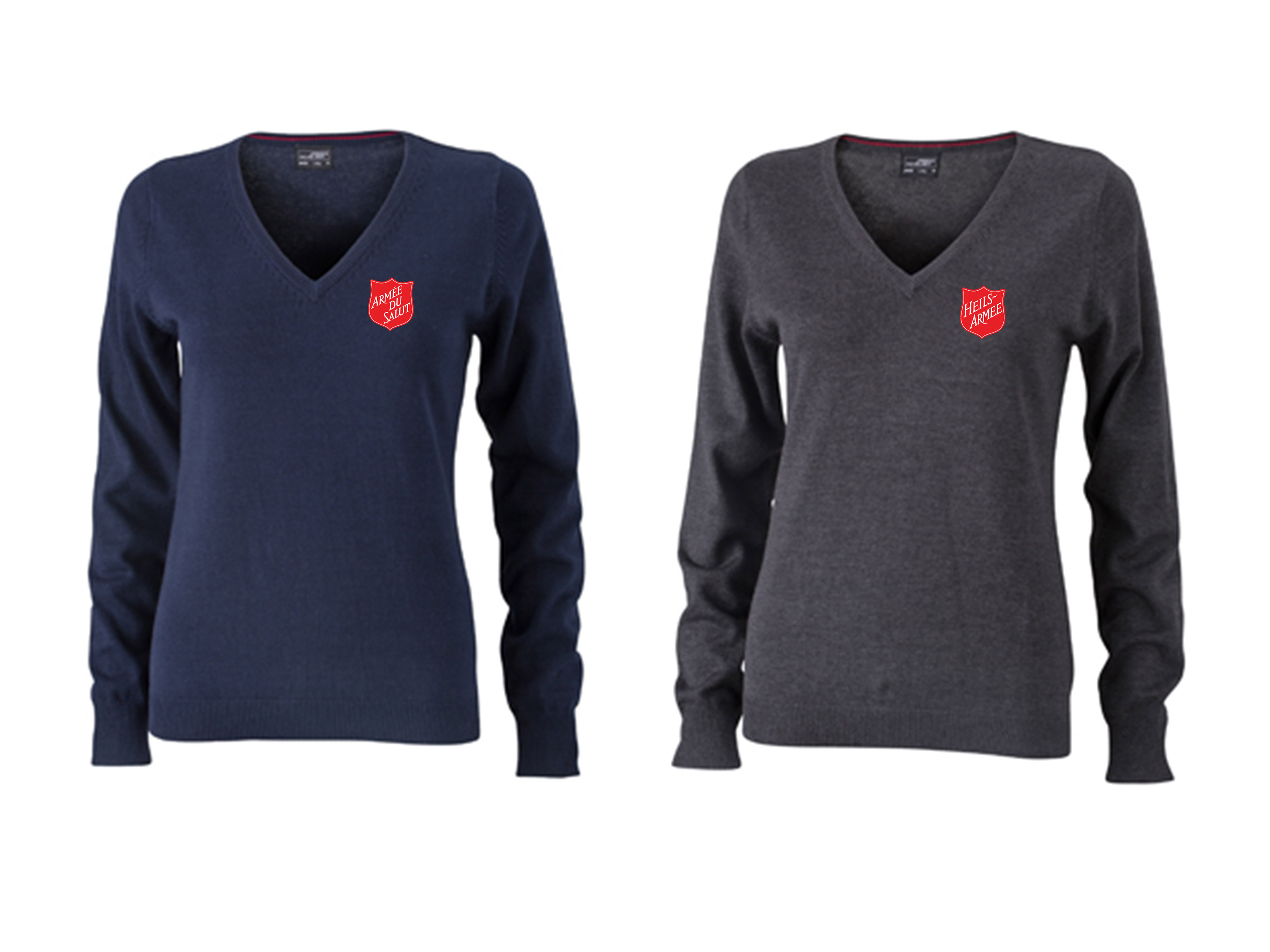 Damen V-Pullover JN658