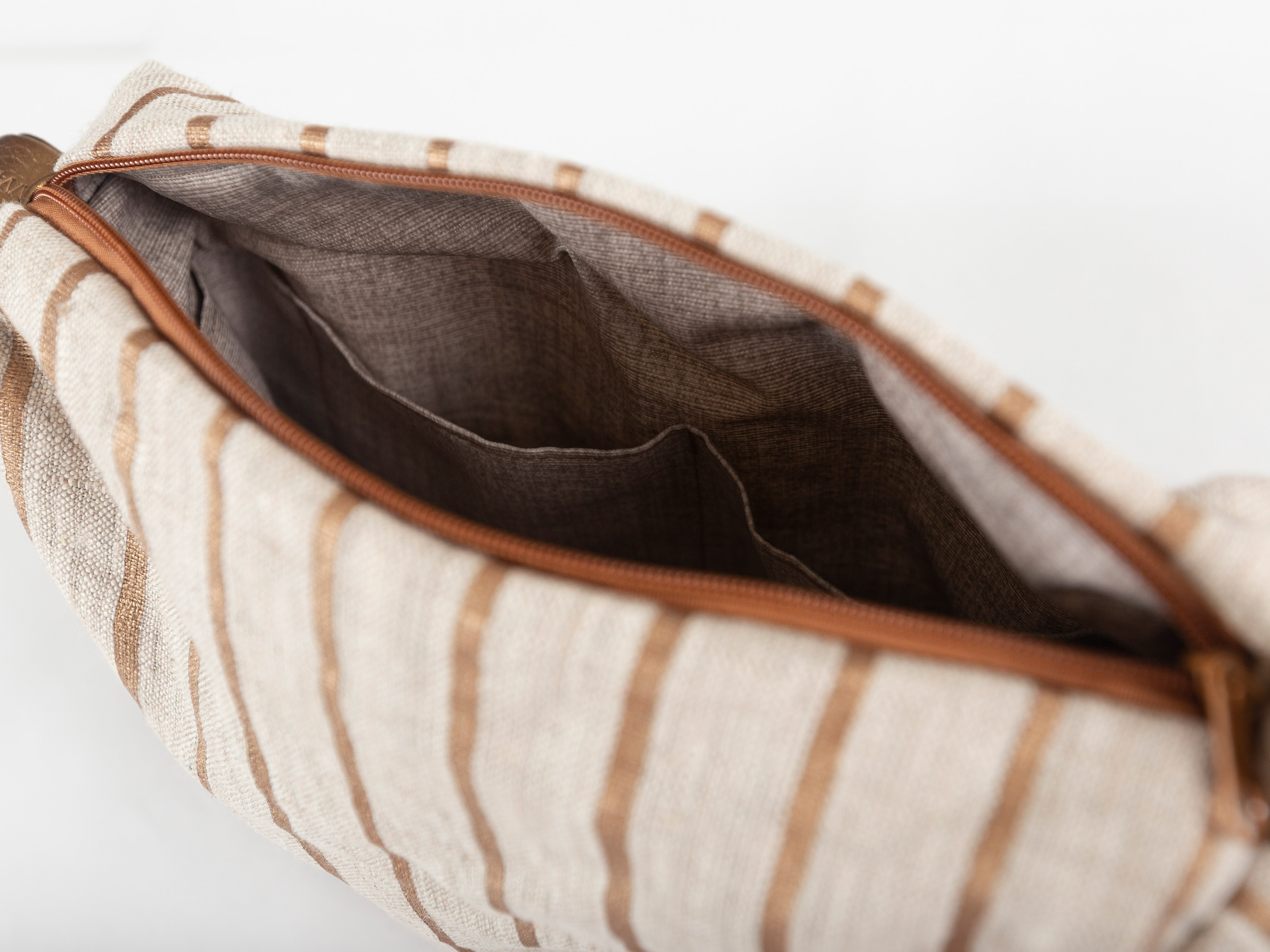 Kosmetiktasche gestreift