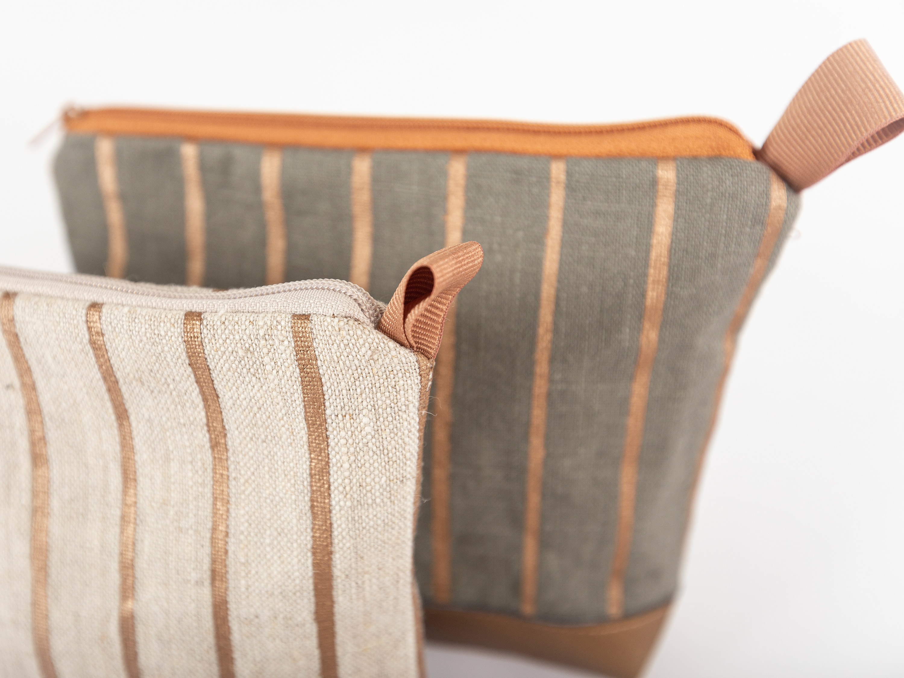 Kosmetiktasche gestreift