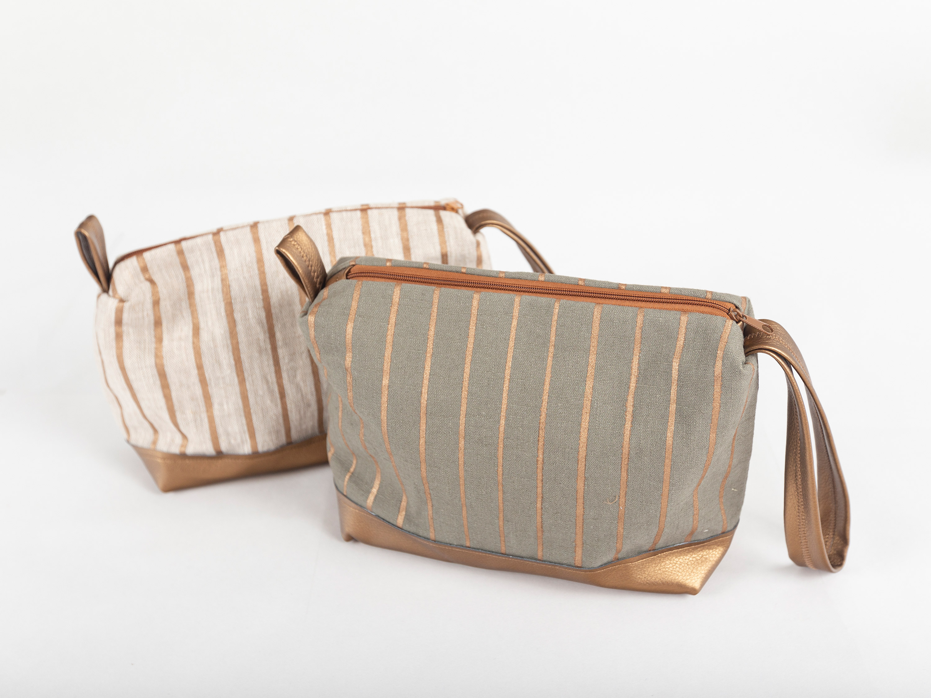 Necessaire gestreift
