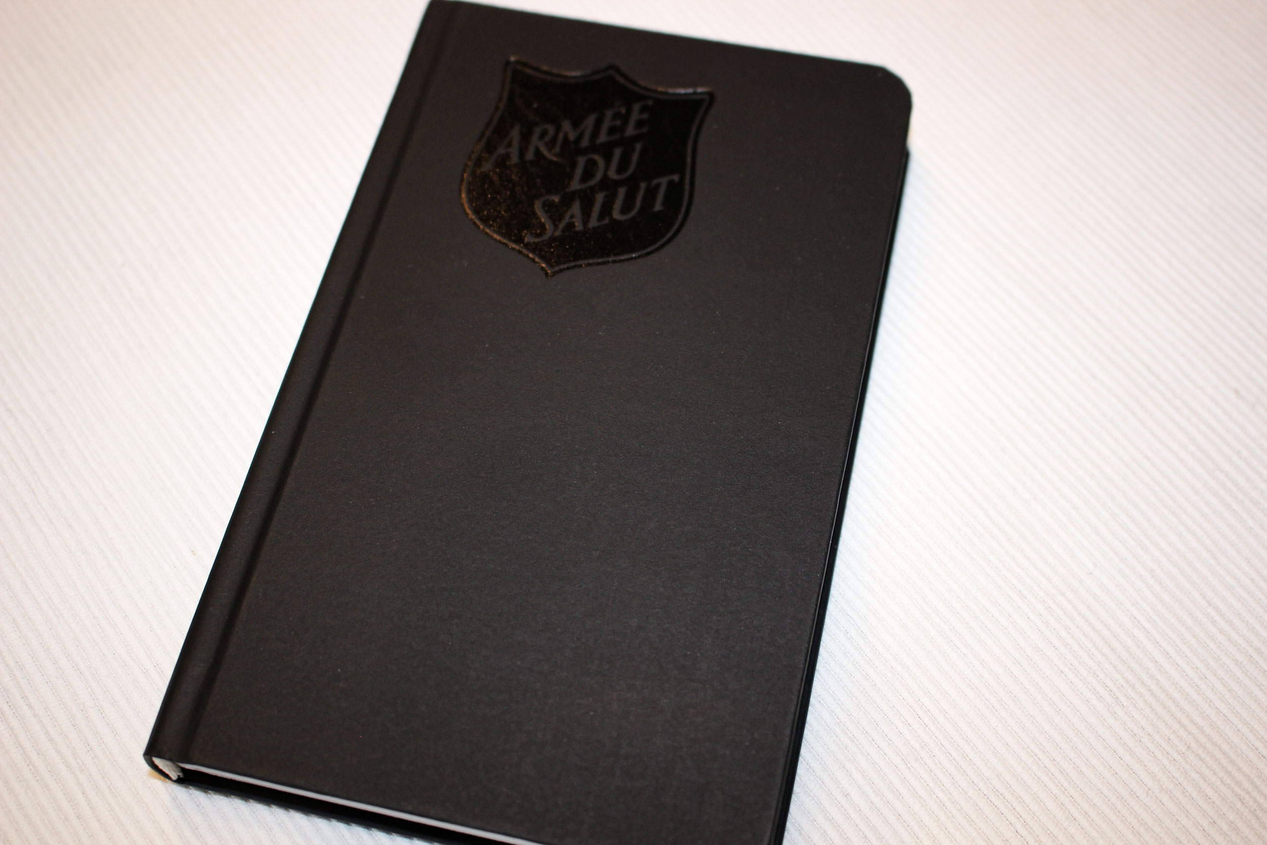 Carnet de notes « Armée du Salut »