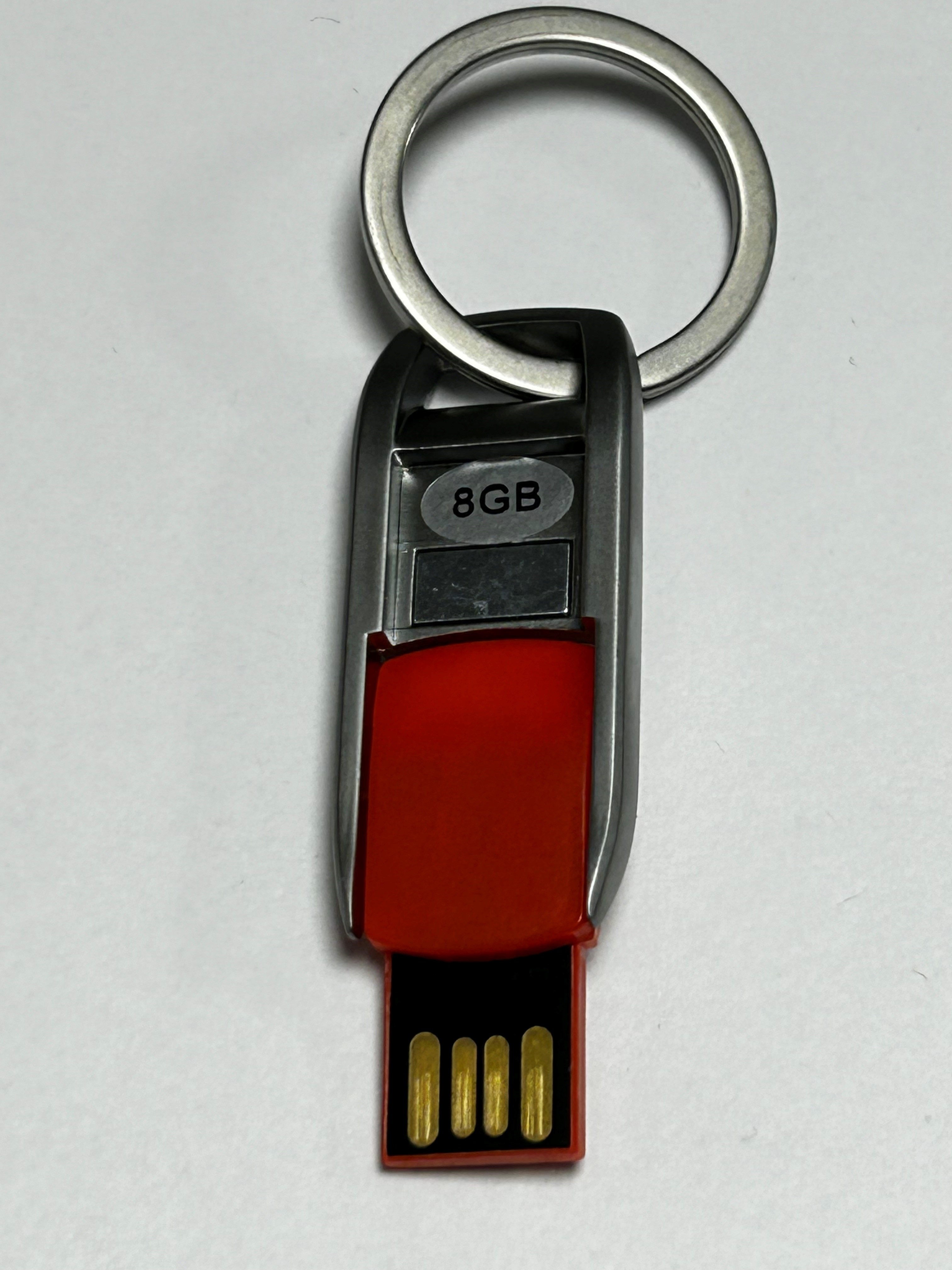 USB-Stick 8GB mit Redshield als Schlüsselanhänger