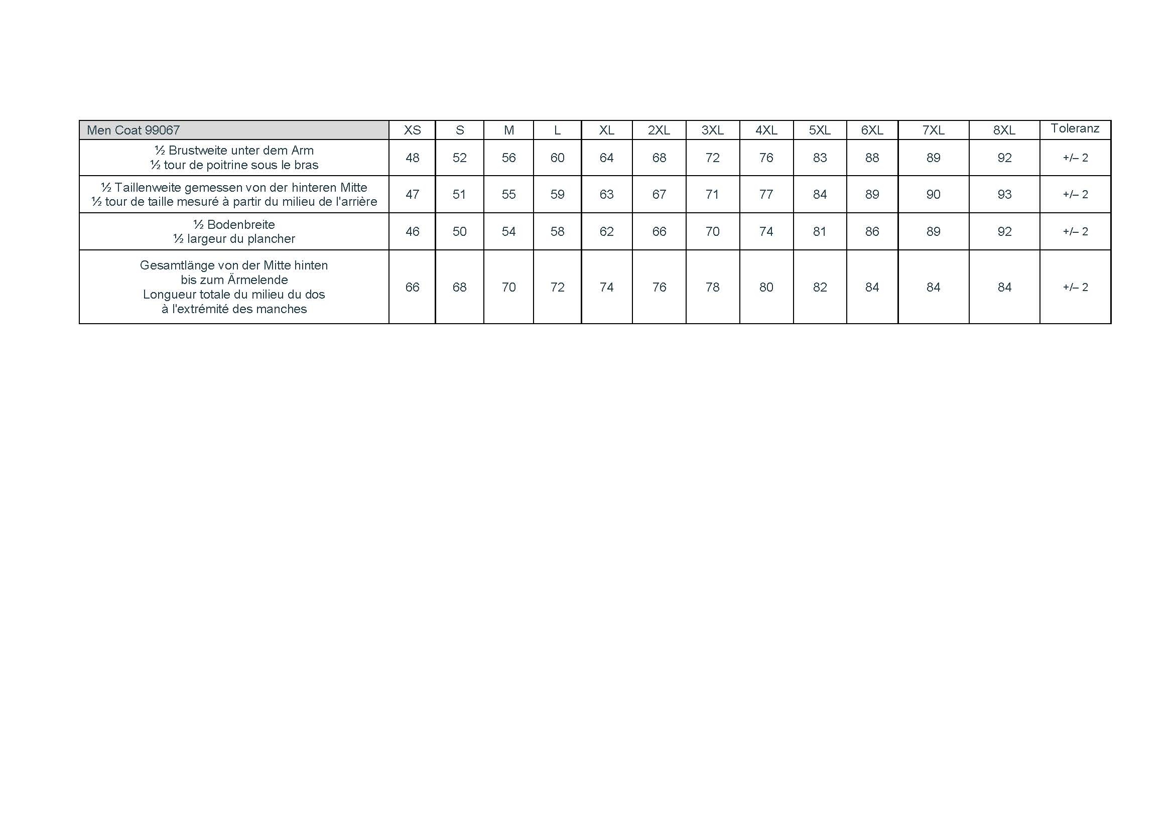 Winterjacke Mens Tech Coat 99067-02-50