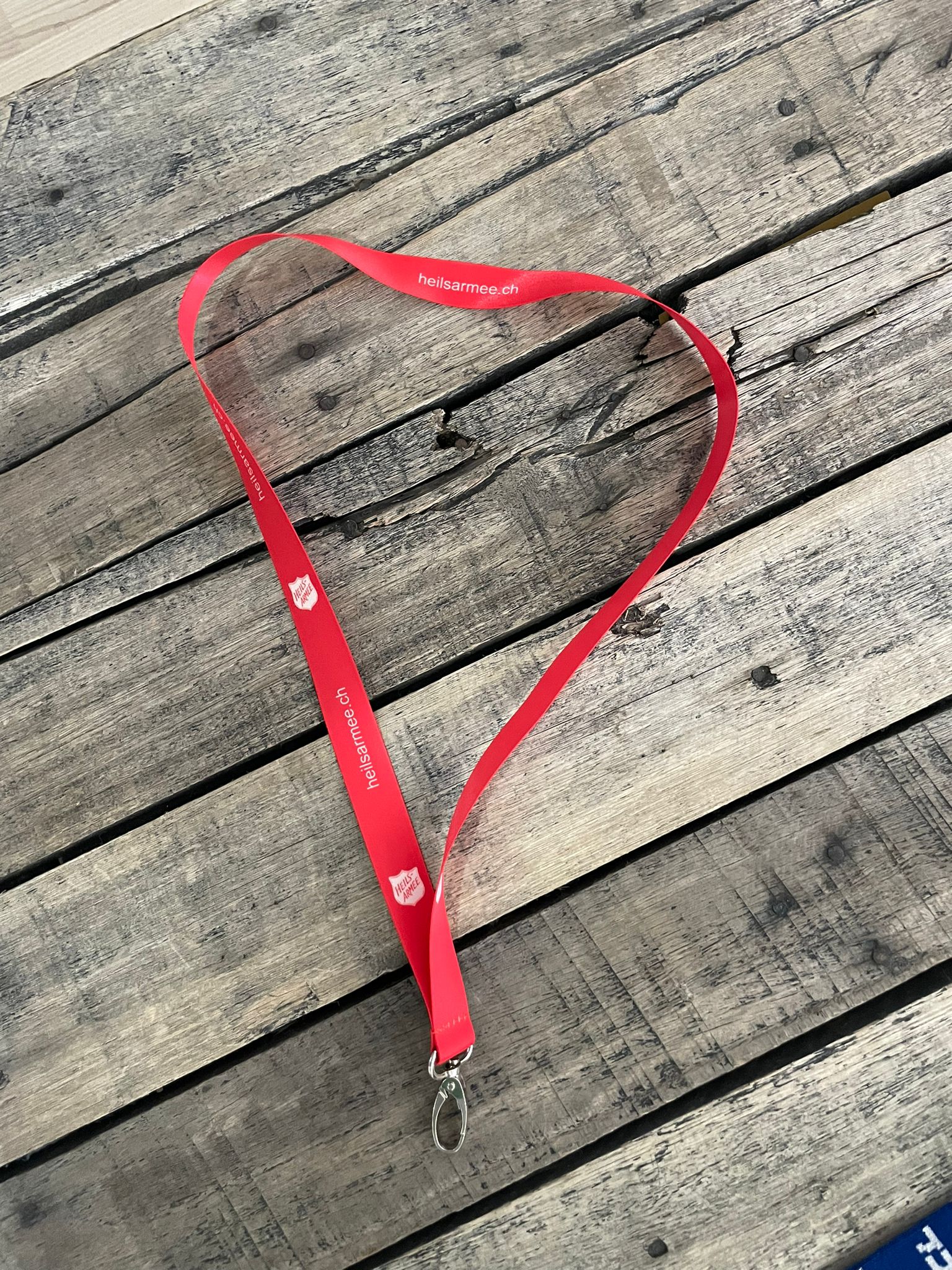 Schlüsselanhänger (Lanyard) mit Redshield