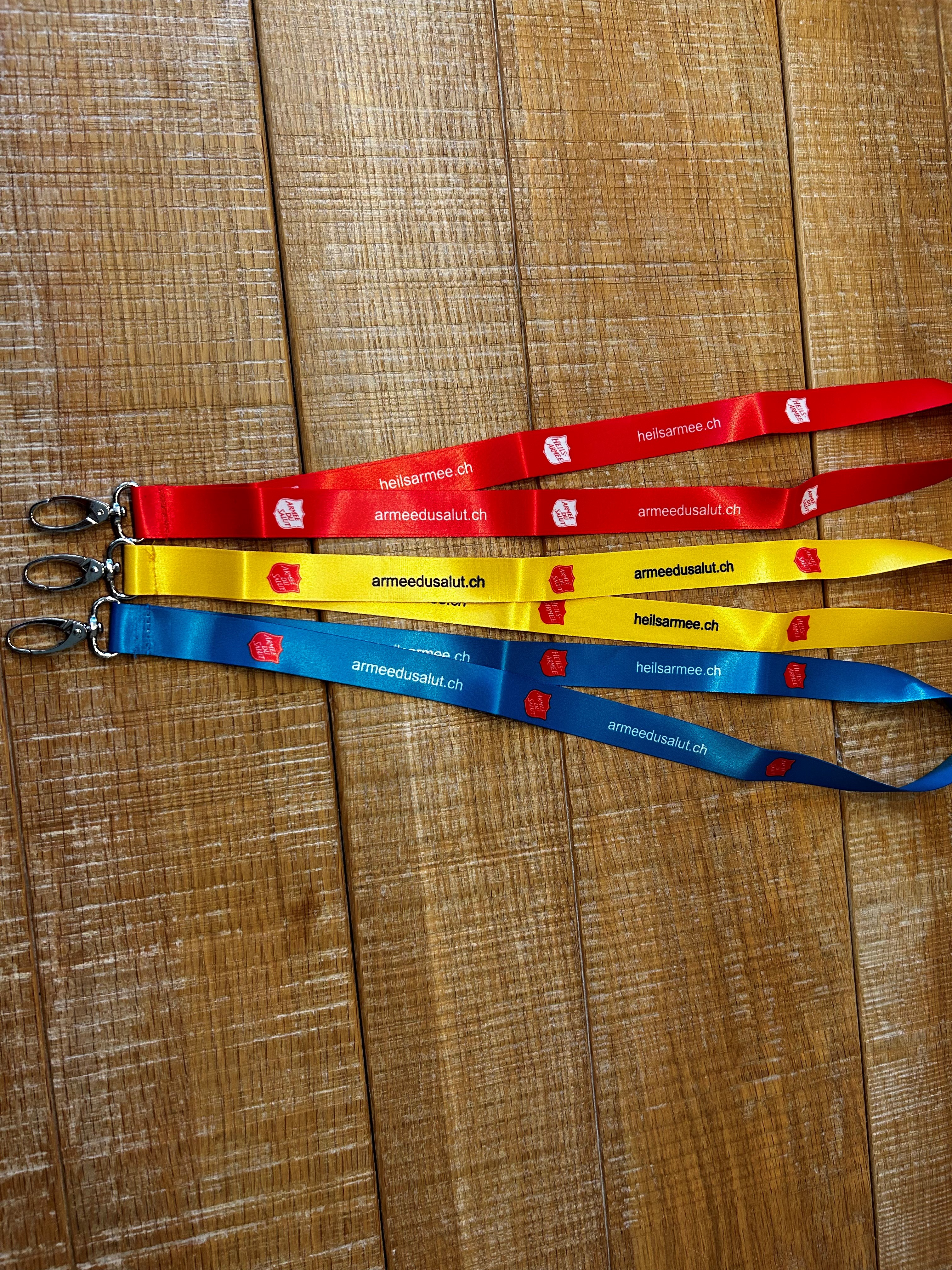 Schlüsselanhänger (Lanyard) mit Redshield