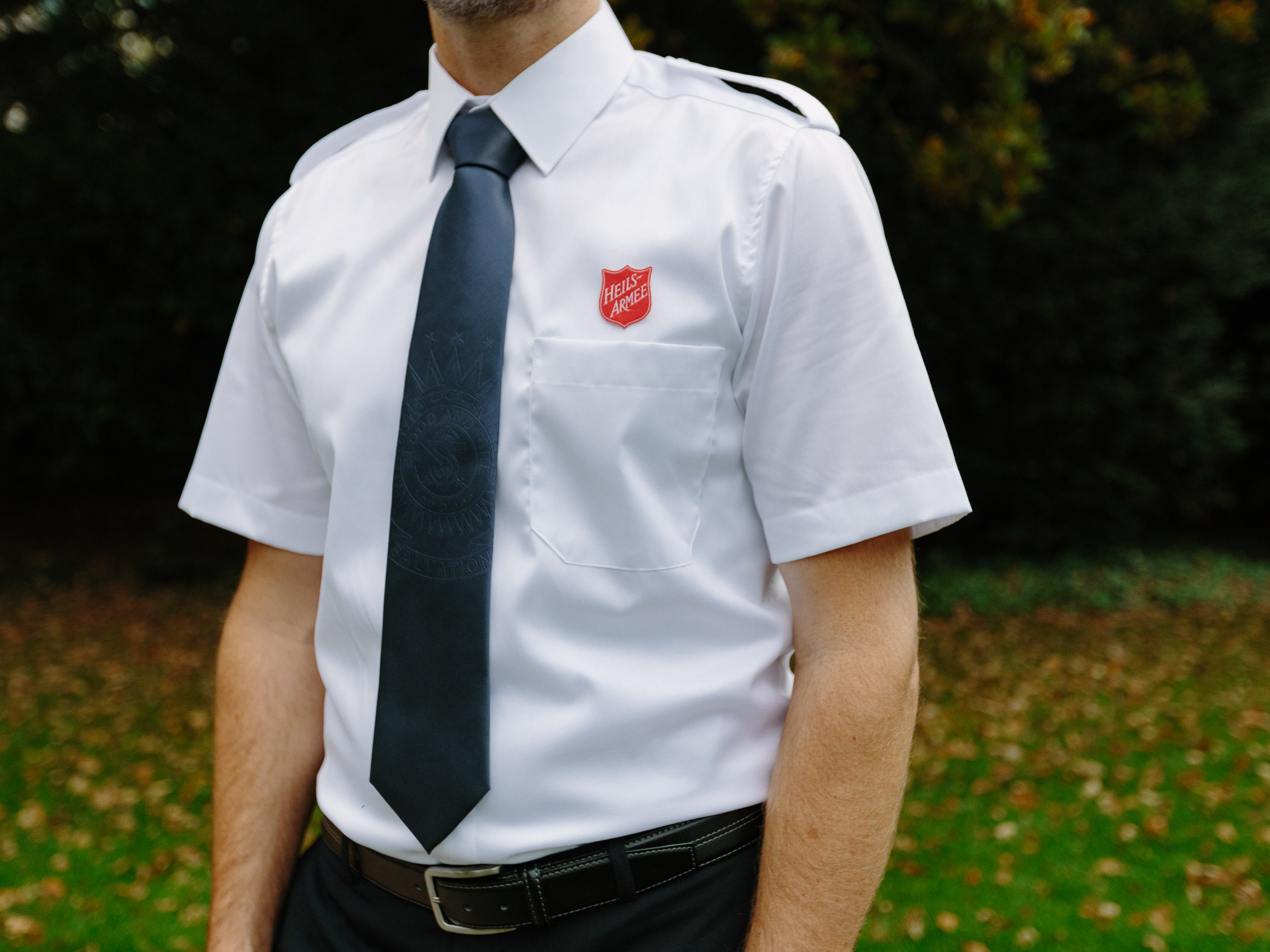Uniformhemd kurzarm Corporess / Slim Fit