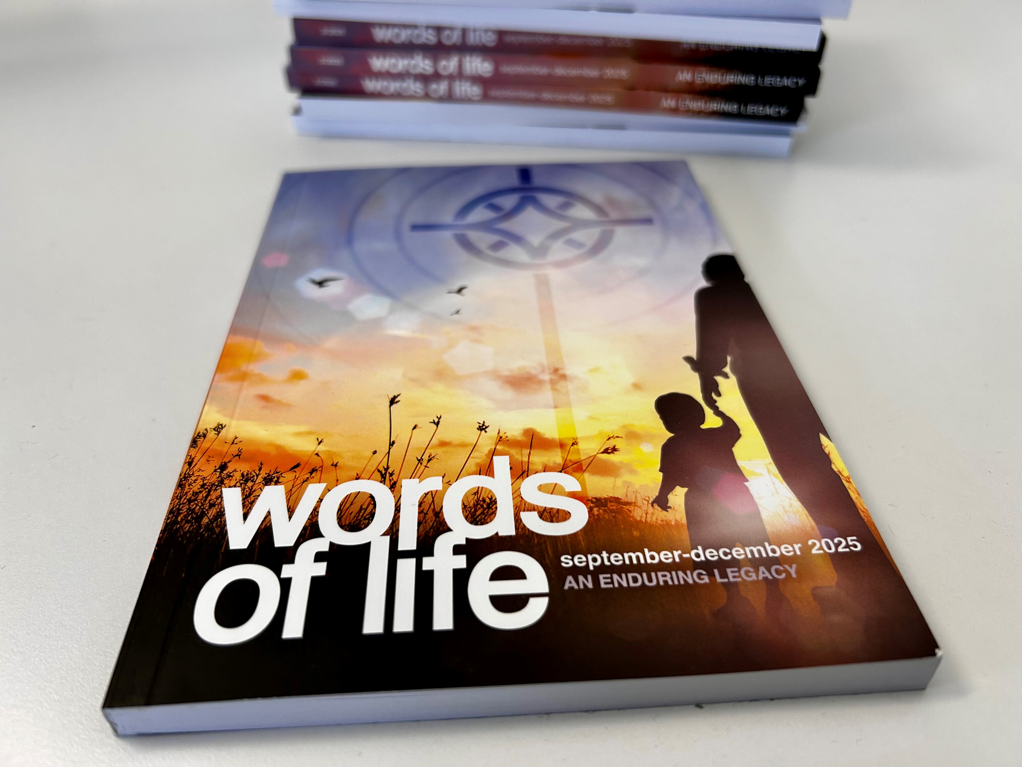 Book: words of life september-december 2025