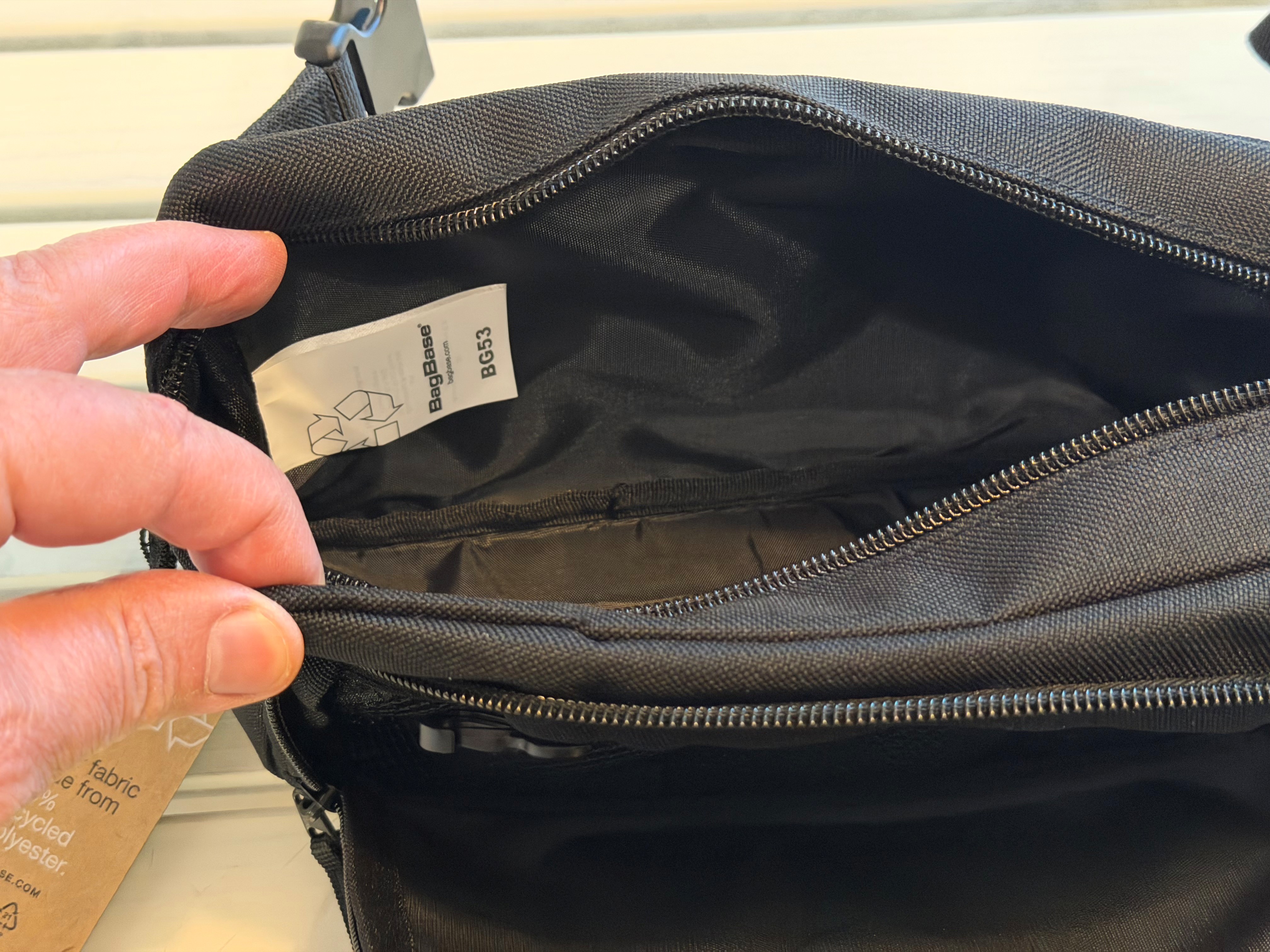 Bauchtasche (schwarz) mit Redshield / BG53