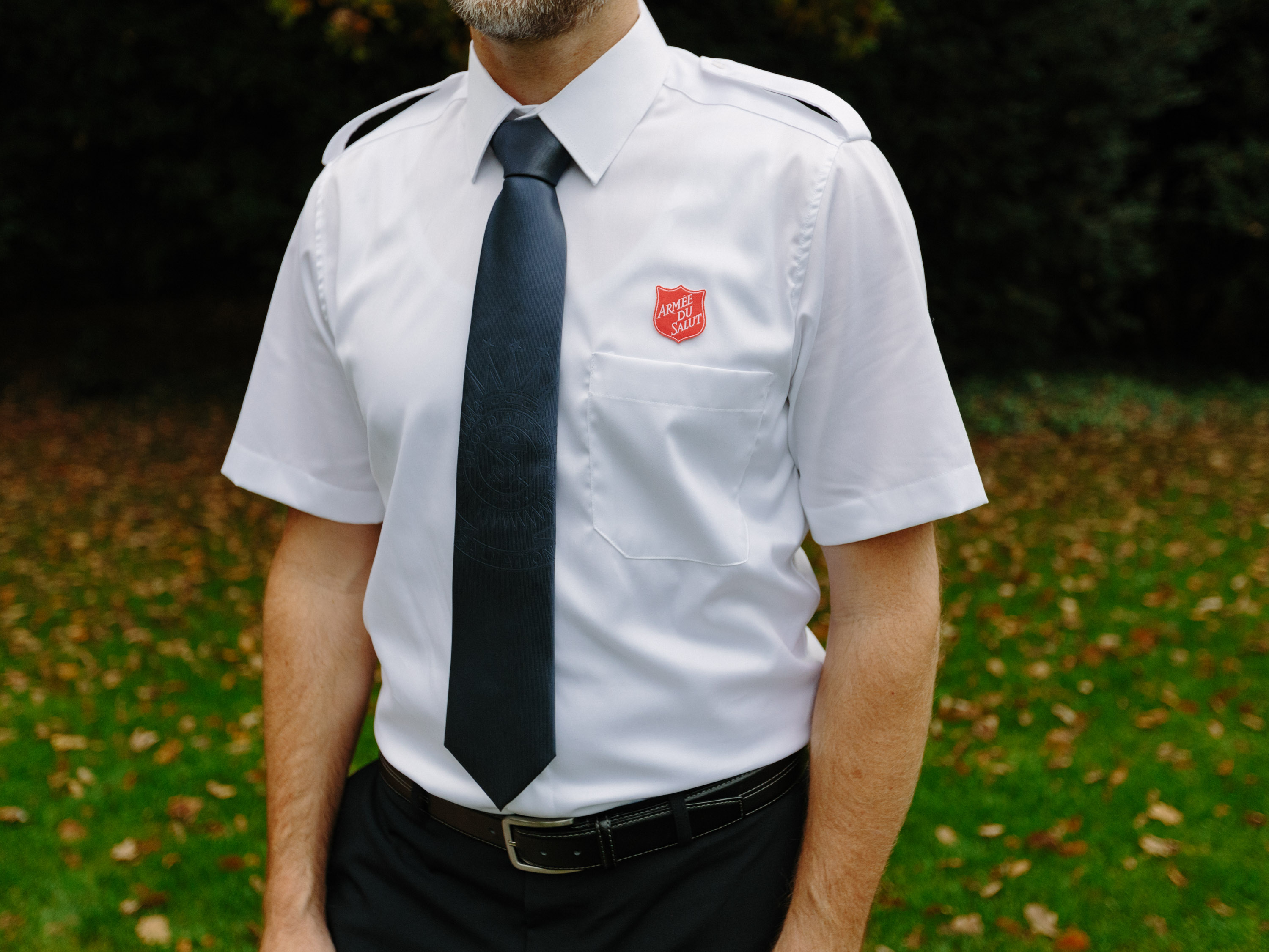 Chemise à manches courtes pour uniforme Corporess / Slim Fit