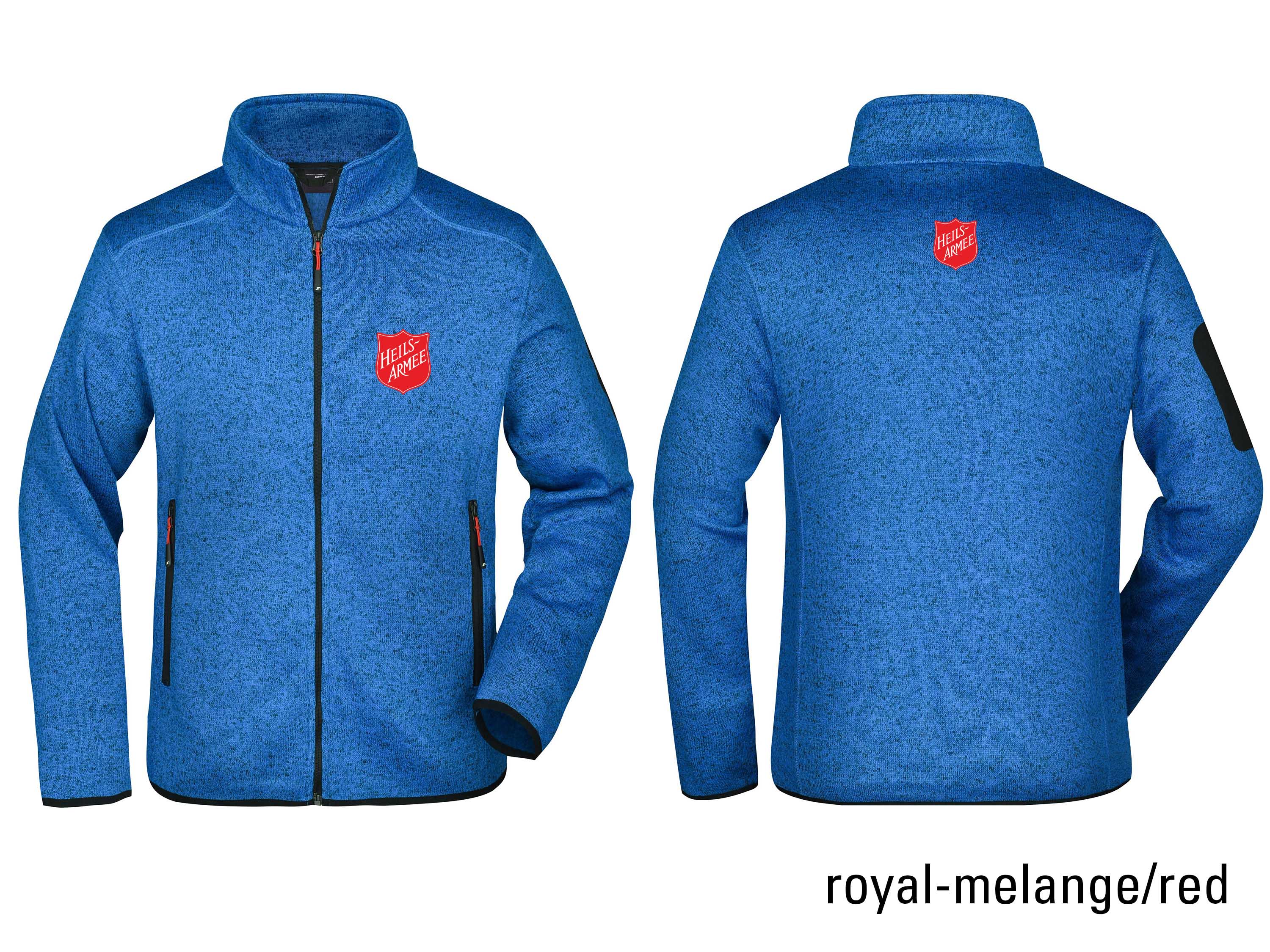 Veste en polaire tricotée pour hommes JN762