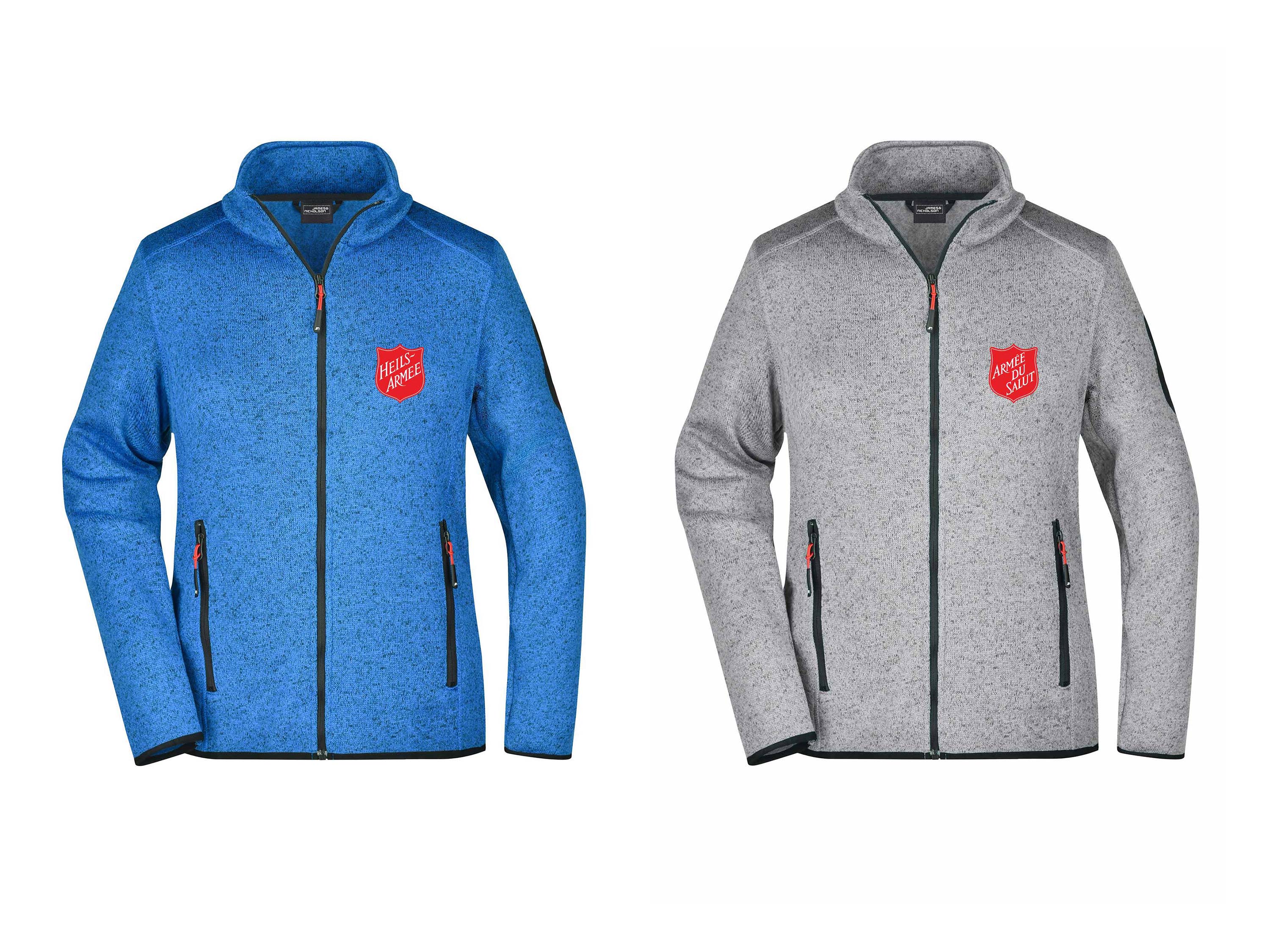 Veste polaire tricotée pour dames JN761