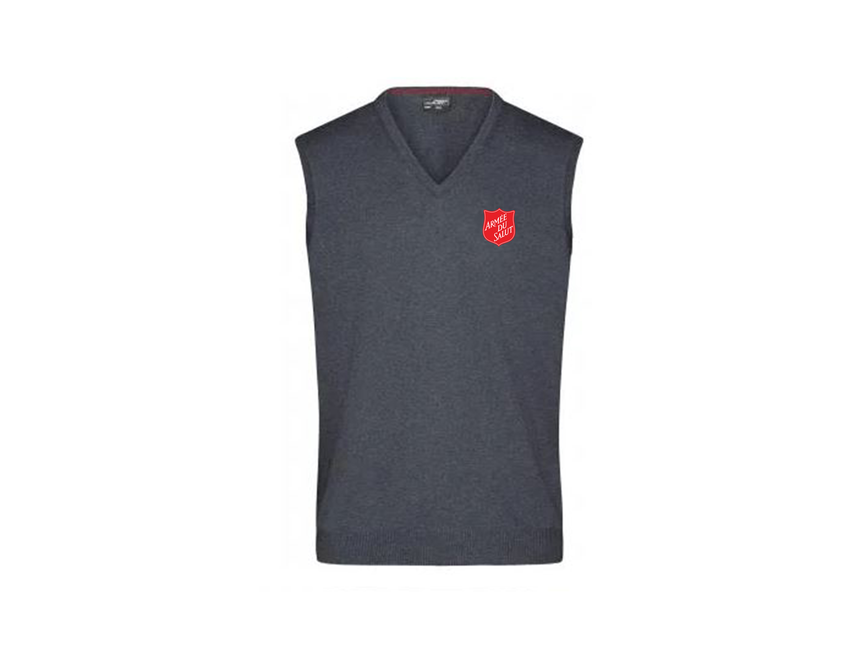 Pull à vol en V pour hommes sans maches JN657