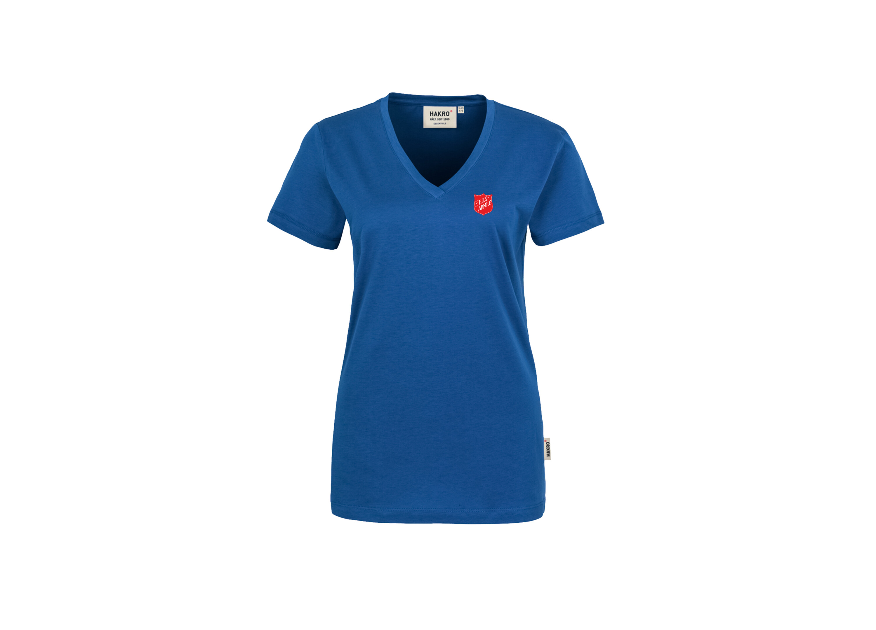T-shirt V-col pour dames Hakro