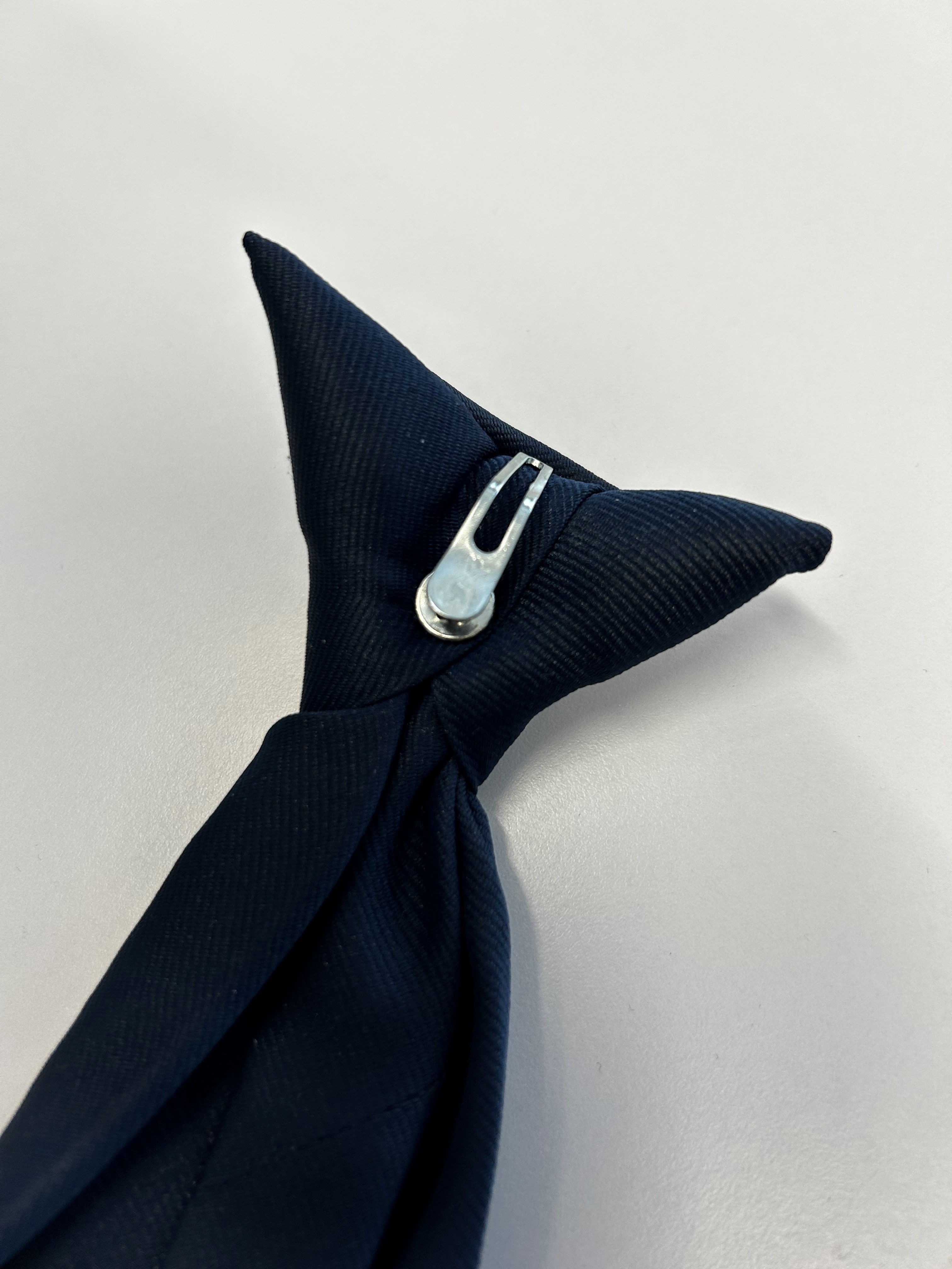 Cravate « Armée du Salut » Crest blanc avec Clip