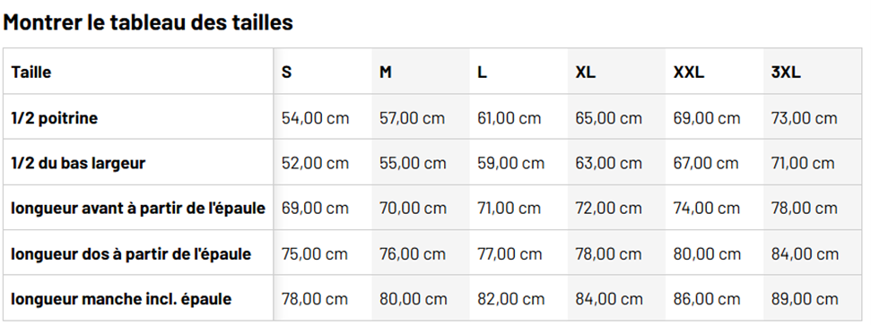 Veste softshell JN1020